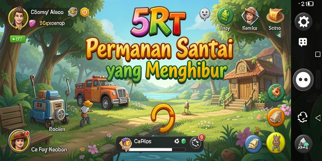 Screenshot gameplay 5RT menampilkan aksi seru dalam permainan Casual.