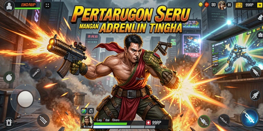 Gameplay seru dan mendebarkan dari 99RP