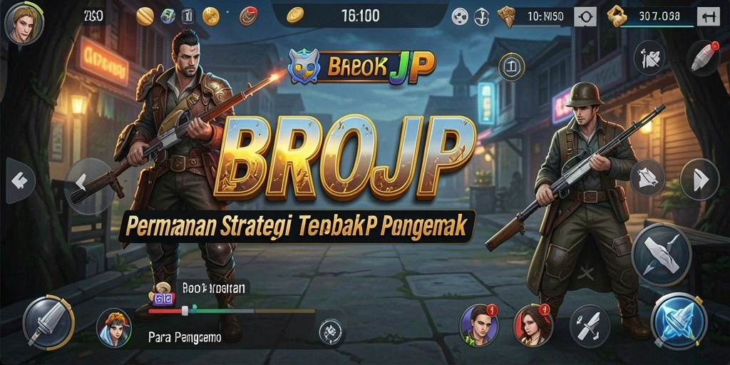 Gameplay mendebarkan dan strategis dalam BROJP.