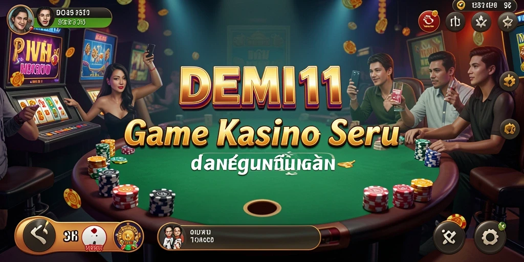 Tampilan gameplay <strong>DEMI11</strong> yang menegangkan dan mengasyikkan di dunia Kasino.