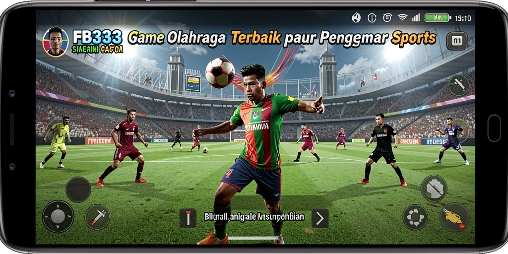 Tampilan gameplay seru dalam FB333 dengan aksi olahraga yang menyenangkan.