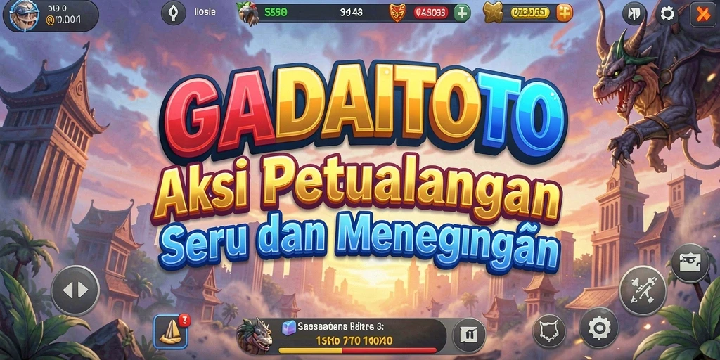 Tangkapan layar GADAITOTO memperlihatkan aksi mendebarkan dalam gameplay.