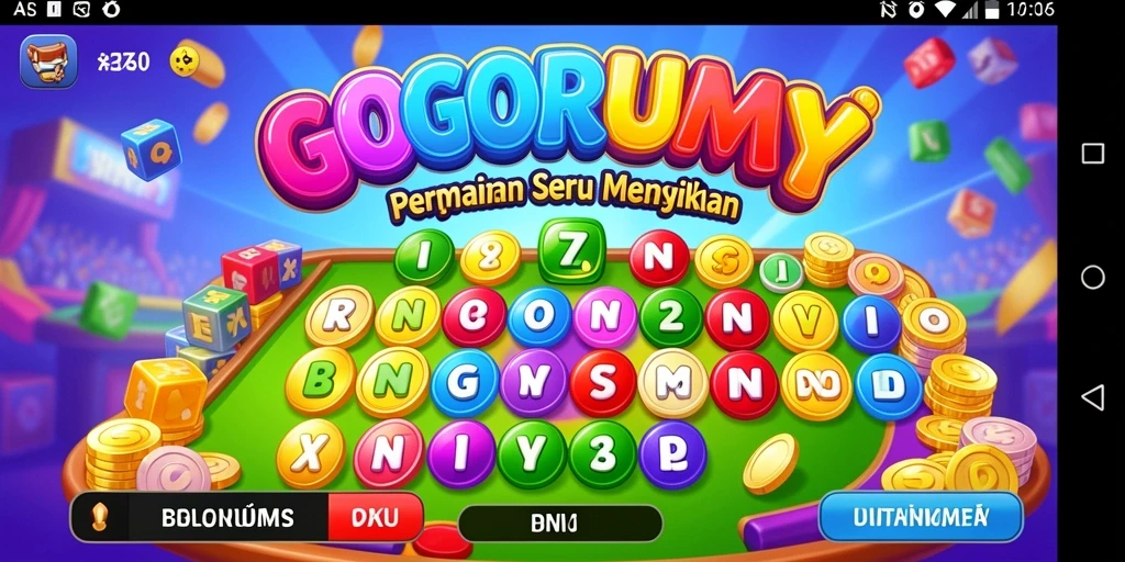 Gameplay Bingo di GOGORUMMY yang menegangkan dan menarik.