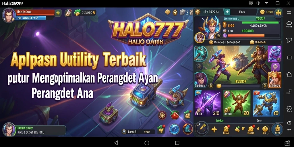 Tampilan Antarmuka HALO777 yang menarik dan mudah digunakan.