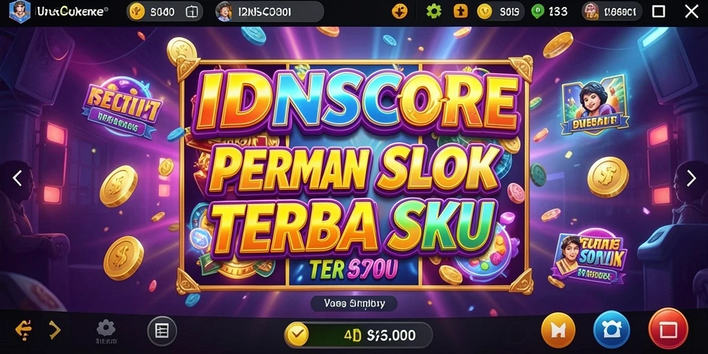 Tampilan gameplay IDNSCORE yang memukau dan interaktif.