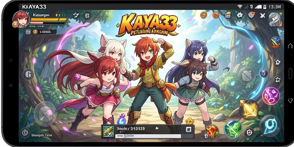 Tampilan gameplay KAYA33 dengan karakter Anime yang menarik.
