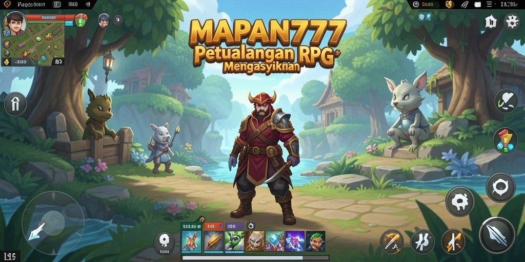 Gameplay seru dengan pertarungan mendebarkan di MAPAN777.
