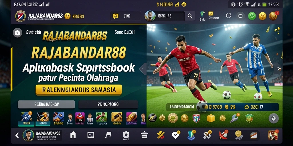 Tampilan menarik saat taruhan olahraga di RAJABANDAR88.