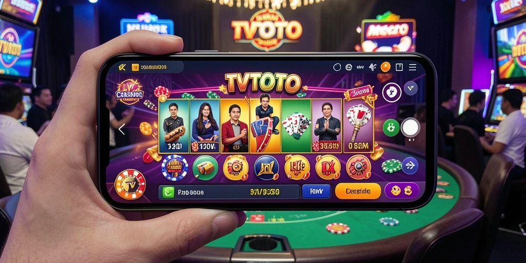 Tampilan gameplay Live Casino yang menarik di TVTOTO.