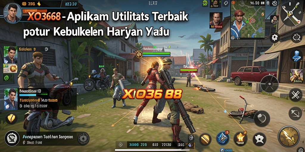 Screenshot utama XO368 menampilkan antarmuka yang rapi dan fungsionalitas aplikasi Utility.